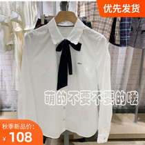 Ruth same autumn winter 2020 bear long sleeve doll collar lace shirt shirt shirt women TTYA204931A
