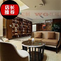 New Chinese style high-end hotel club lobby sales center leisure reception f card seat sales office to negotiate sofa