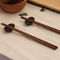 Wanton moon daily necessities Chicken wing wood chopsticks Solid wood chopsticks Paint-free wax-free natural Japanese wood tableware a pair
