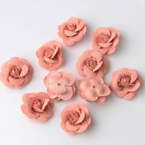 Mountain Tea Flower Meat Pink Brooch Necklace Accessories Dress Dress dress Dress Accessories Dress Leather Bag Hair Accessories DIY Decorative Accessories