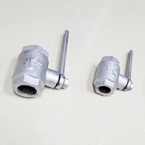 Cast iron gas valve Switch gas ball valve Gas pipeline valve Kitchen gas frying furnace accessories Straight-through type