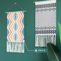 Nordic tapestry decoration wall cloth hanging cloth background cloth headboard tapestry tapestry tapestry woven fabric painting dorm room flow Su tapestry