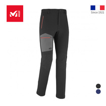 French foraging MILLET men Professional mountaineering wear-resistant wind waterproof elastic soft shell pants MIV7678