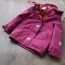 Girls Rush Clothes 2022 Children's Wear Spring and Autumn Children's Jacket Baby Hat Plus Velvet Casual Coat Girl Windproof Coat