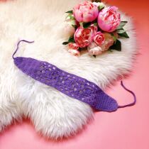 Hand-woven small items shirt neckline embellishment WU-01