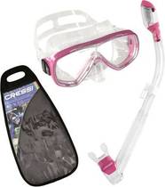 Italian CRESSi diving mask dry snorkel snorkeling suit adult three-color optional