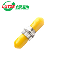 LUTZE green CHI ST single-mode coupler ST-ST fiber optic flange disc fiber coupler connector adapter