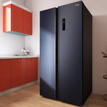 TCL650 liter refrigerator double-door household large-capacity ultra-thin door-to-door energy efficiency frequency conversion without Frost