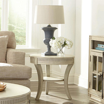 Coffee table Dyssenia American furniture living room small apartment Family simple light luxury solid wood round sofa corner Round Table