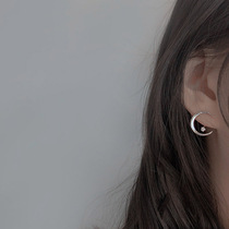 Recommended into the upper ear super beautiful can split dual use small earrings 925 sterling silver exquisite versatile earrings female