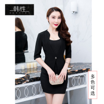 Beautician overalls Female autumn and winter reflexology foot bath technician suit bathing spa massage overalls hotel tooling