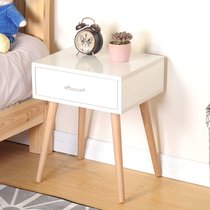 ins wind Nordic simple modern Japanese bedside table Mini storage drawer Simple economical storage corner cabinet