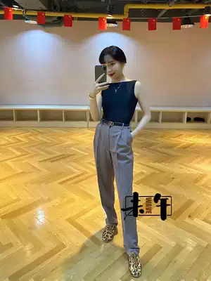 Weiwu WAVE new Latin clothes female adult Latin clothes professional thin straight pants