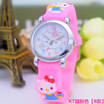 Childrens Watch Female Boy Electronic Watch Korean Cute Princess Girl Heart Primary School Student Card Tongbao Toy Watch