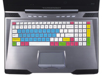 Thunder God 911-S2 Keyboard Protection Cling Film 15 6 Inch Computer Notebook Full Coverage Anti-Dust Transparent Cute Cover Color Rugged Silicone Cartoon Accessories Perimeter Button film Non-fluorescent