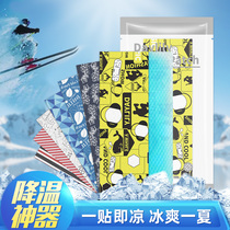 Hemerocallis ice cool stickers cooling artifact ice stickers mobile phone military training summer students children cool 1274254-C005