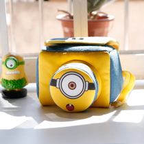 Small yellow oblique span A7M3 shockproof a6400 canon 200d custom M50 cute SLR camera bag female