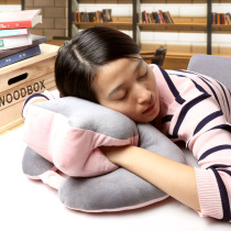 Sleeping pillow Lunch break pillow Student warm hand pillow meddle plush cute winter office nap pillow lying down to sleep