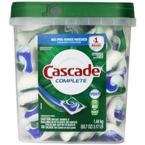 Cascade Complete All-in-1 Actionpacs Dishwasher Detergent