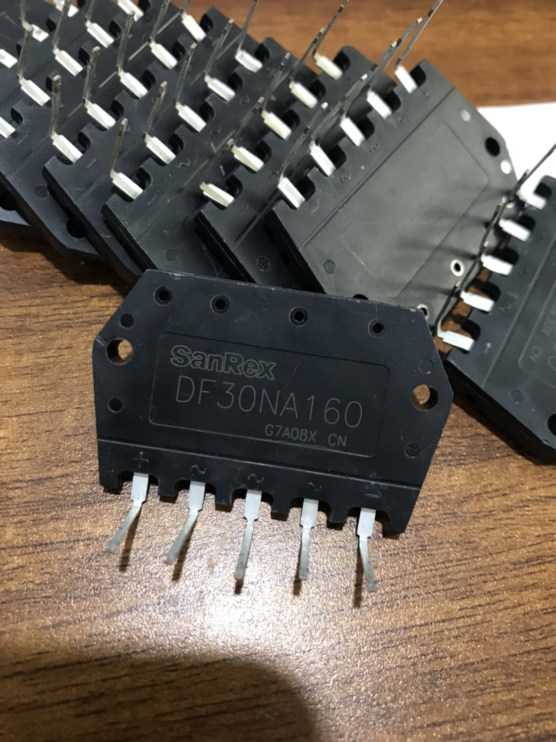 DF30NA160 rectifier bridge flat bridge 30A1600V three-phase bridge stack inverter modification module brand new