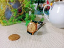 Hippocampus GENEVE gold automatic omega female table Cal 671 movement