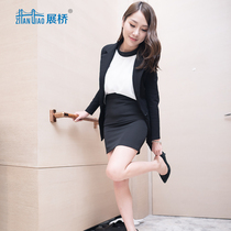 Toilet bathroom metal elderly pregnant women disabled toilet safety barrier-free zinc alloy folding armrest grab bar