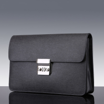 Clutch bag mens new handbag mens password lock bag mens hand grab bag hand leather bag men cowhide business tide personality