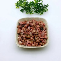 Rose pyroxene gravel Crystal original stone degaussing stone fish cylinder stone flower pot decoration Buddhism hot sale