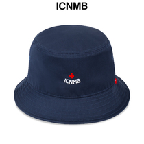 ICNMB inverted cross fisherman hat male summer blue casual wild pot hat female ins tide brand visor hat