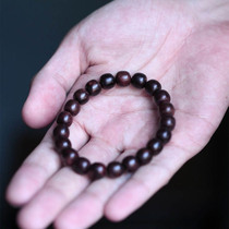 Hainans yellow flower pear (oil pear) 9x9mm drops of fragrant yellow sandalwood to play a barrel bead hand string