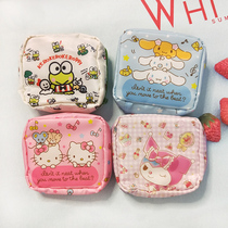 (Aunt Towel Bag) Yugui Dog Big Eye Frog Crayon Xiaoxin Storage Bag