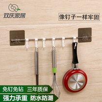  Hook strong viscose Kitchen wall wall-mounted load-bearing suction cup hook punch-free seamless paste door back sticky hook