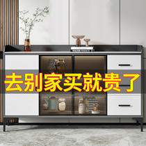 Light Extravagant Dining Side Cabinet Modern Minima Living Room Containing Cabinet Wine Cabinet Home Kitchen Cupboards Tea Water Cabinet Close To Wall Locker
