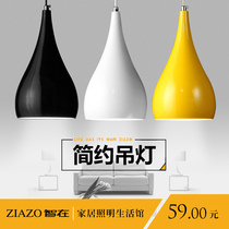 Modern minimalist round creative led three chandelier dining hall lights dining chandelier dining room lights bar personality lamps