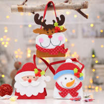 Christmas gift cartoon stereo bag Christmas stocking creative Old Man gift bag children candy gift bag