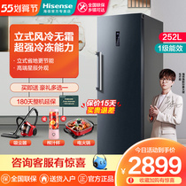 Hisense Hisense BD-252WVUT frostless commercial large frozen freezer freezer home small standing single door