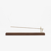 Spatially suspended incense handmade wood xiang cha joss sticks dangling creative incense table of the minimalist wooden