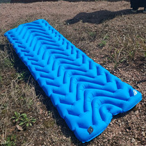 Light inflatable mat Outdoor tent sleeping mat Single TPU ultra-lightweight portable M-type camping camping thick mat Moisture proof mat