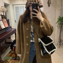 Free small plush bag YMBHZ 2022 autumn and winter lamb wool womens bag fur chain hobo bag one shoulder Messenger women