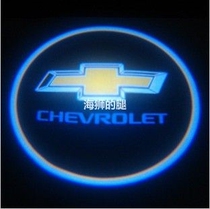 2pairs Car Door Light Auto Logo Lights Led for Chevrolet 7