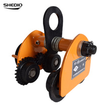 Shengdiao hand chain hoist monorail driving hand push trolley manual sports car 1 ton 2 hand push sports car hand pull driving ton 5T