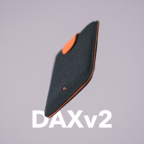  DAX second generation new multi-card business card bag laminated pull-up card bag 2 0 colorful gradient smart coin wallet