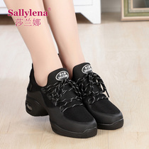 Salana spring and summer breathable dance shoes Womens square dance shoes ghost dance shoes Soft-soled jazz dance shoes