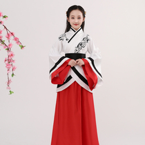 Childrens Hanfu Qu dress Girls costume Boys Chinese style dance Guzheng little girl retro spring performance clothing