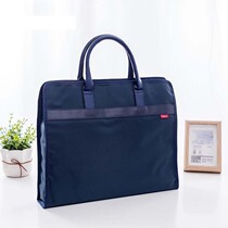  Conference bag Document bag A4 information men and women canvas bag Desigao toothpick tote bag information storage briefcase