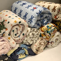 Childrens soybean fiber winter quilt Class A 60-count long-staple cotton spring and autumn quilt warm and thick cotton student single quilt core