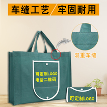 Heke flagship store non-woven bag sewn folding large medium and small environmental protection bag custom laminated waterproof bag