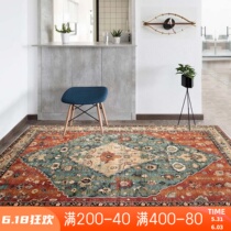 American Retro Carpets Living Room Bedroom Bedside Blanket Bohemian Nordic National Funk Kilim Carpet Tea Table Blanket