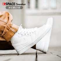 95 points special offer Cspace Air Jordan 1 Mid AJ1 middle help pure white basketball shoes BQ6472-111
