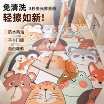 Entry floor Mat Erasable washout door Home pvc Waterproof Foot Mat Doorway Diy Door Mat Can Cut Cute Carpets